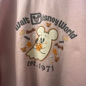 Ladies Disney World Halloween Sweatshirt XL